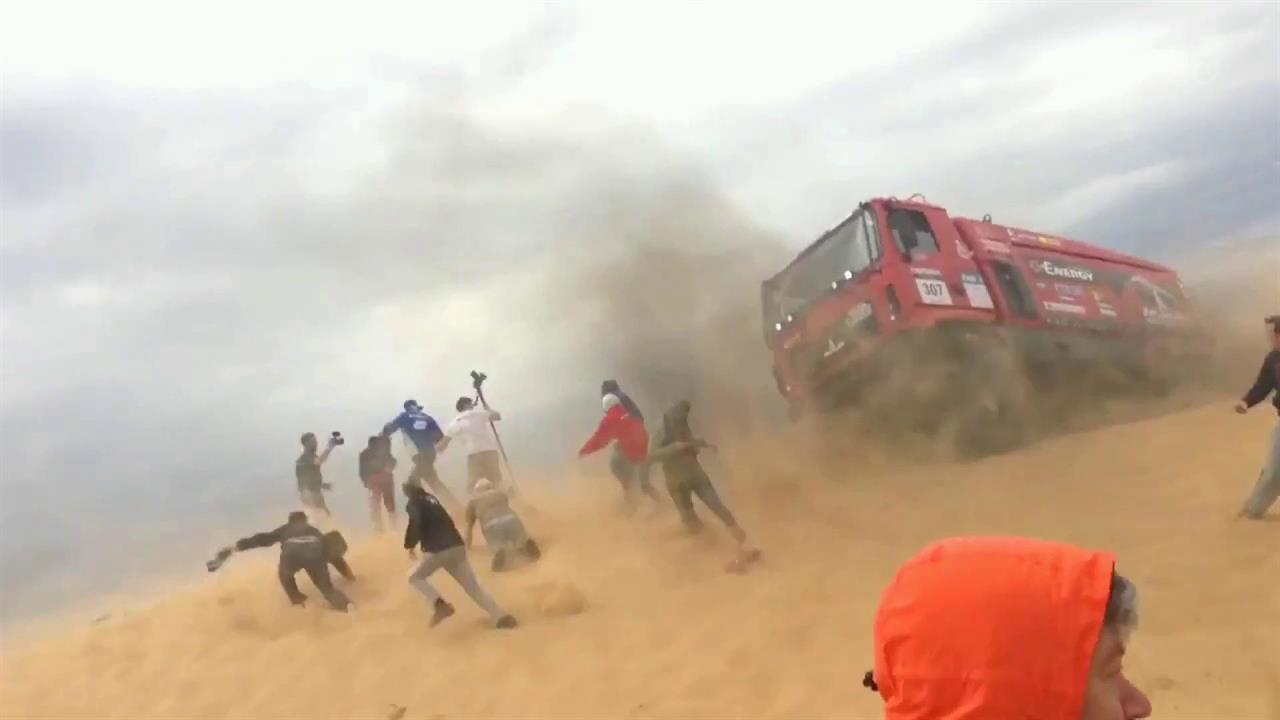 ЧП во время ралли в Астраханской области