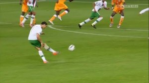 Удар Cristiano Ronaldo