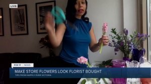 Make your store bought flowers look florist bought