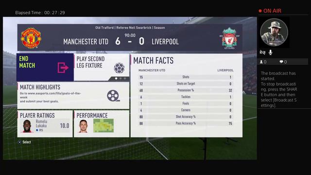 Testing out fifa18