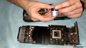 Замена термопасты на GTX ZOTAC 980TI AMP!