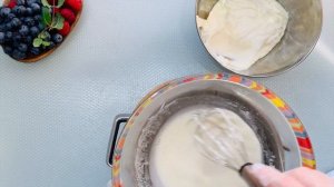 КЛУБНИЧНО - МАНГОВЫЙ ЧИЗКЕЙК ПОДРОБНЫЙ РЕЦЕПТ.STRAWBERRY - MANGO CHEESE CAKE, DETAILED RECIPE.
