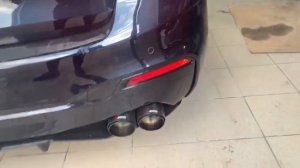 Активный выхлоп на BMW G30 530d 520d 2019