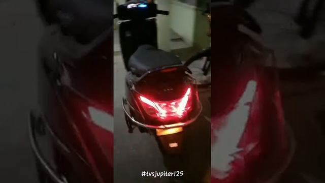 TVS Jupiter 125. #TVSJupiter125 #drl #newjupiter125 #jupiter #TVS #scooty #walkaround #bikevideo