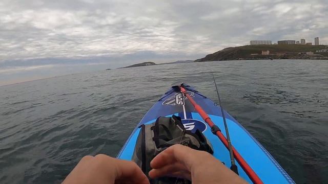 КАМБАЛА. Рыбалка с сапа на джиг удалась на славу. смотреть онлайн