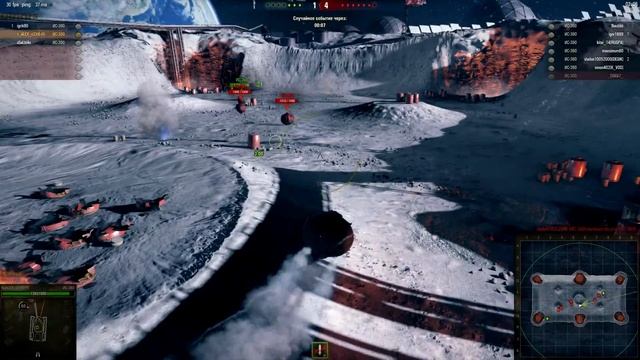 World of Tanks. Лунопарк - Темная сторона луны. ИС 360 смотреть онлайн