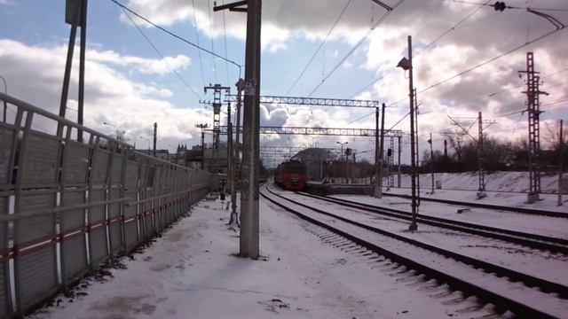 Аэроэкспресс из Домодедово и электропоезд на Каширу в Нижних Котлах смотреть онлайн