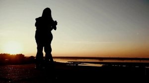 Кизомба на закате. Саша и Катя