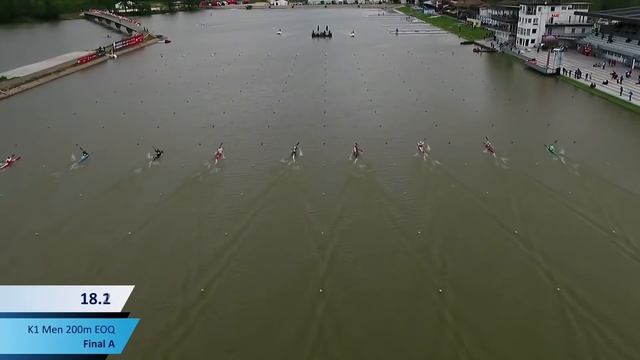2021 Canoe-Kayak Sprint European Olympic Qualifier Szeged Hungary / Day 2: Finals смотреть онлайн