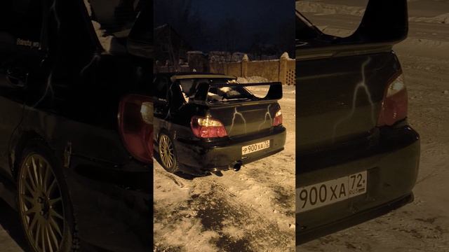 cold start subaru impreza wrx