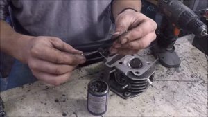 Ремонт головки 157QMJ, установка глушителя, изготовление креплений