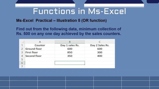 11th Accountancy Ch 14 Computerised Accounting MS Excel Illutrations смотреть онлайн