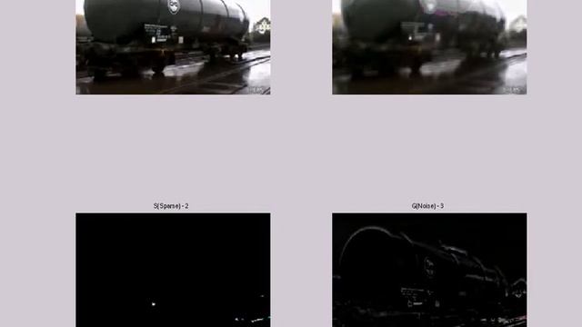 Robust PCA decomposition of a Tank Implosion смотреть онлайн