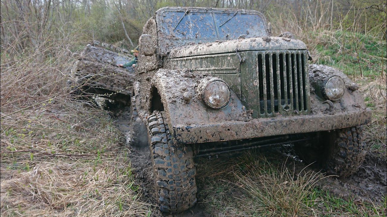3.OFF ROAD. Старая заброшенная деревня Бычково. ГАЗ 69, УАЗы «Барс», буханка, нива.