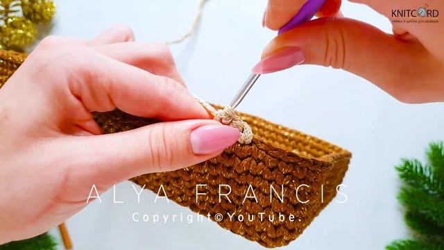 ?? КОРЗИНА ИЗ ШНУРА ДЛЯ ХРАНЕНИЯ ?? Storage basket crochet