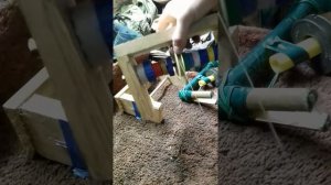 Самодельная зимняя поставушка