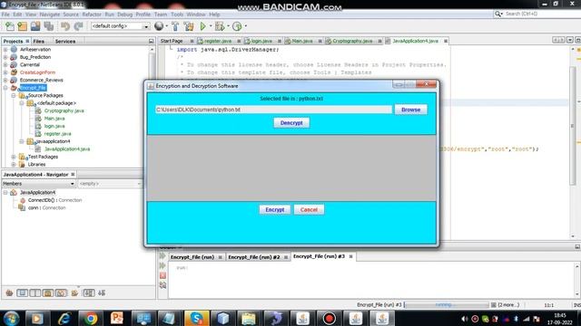 Java File Encryption and Decryption Simple Example смотреть онлайн
