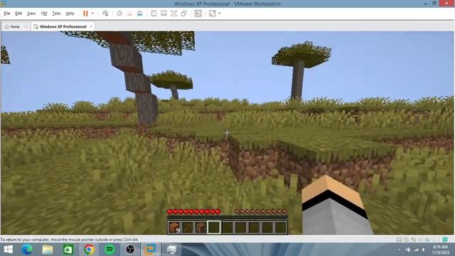Playing minecraft on windows xp смотреть онлайн
