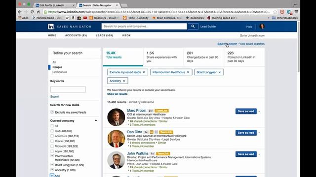 HG Focus Sales Navigator E mail Hunter Social selling video смотреть онлайн