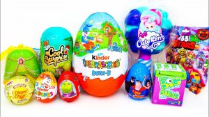 РАДУЖНЫЙ МИКС 10 Сюрпризов Кусачки, Бравл Старс, Большой Киндер, Питомцы и другие