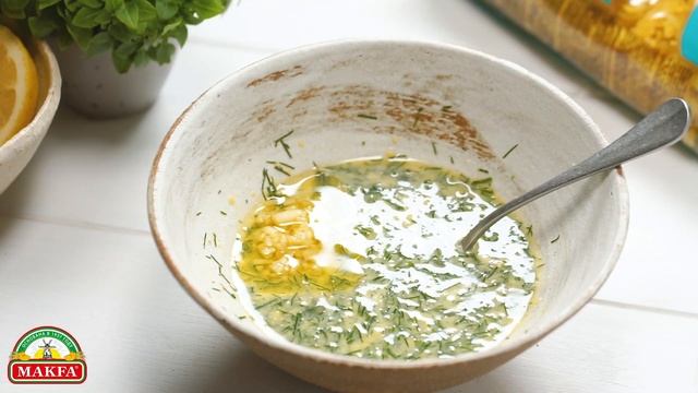 Рецепт фузилли MAKFA с креветками в лимонном соусе смотреть онлайн