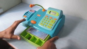 Видео обзоры игрушек - Касса "Мой магазин ". Кассовый аппарат. Cash register