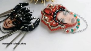 Лицо кабошон для матрёшки и других украшений www.fenyxshop.ru