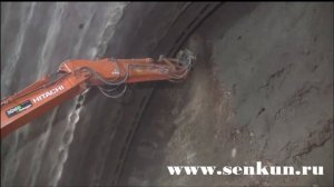 Роторная проходческая фреза SIMEX для экскаватора