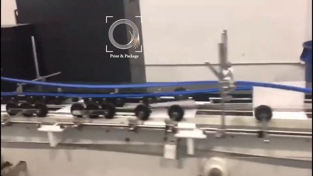 Фальцевально склеивающая линия GS 1100 с аппликатором двухстороннего скотча