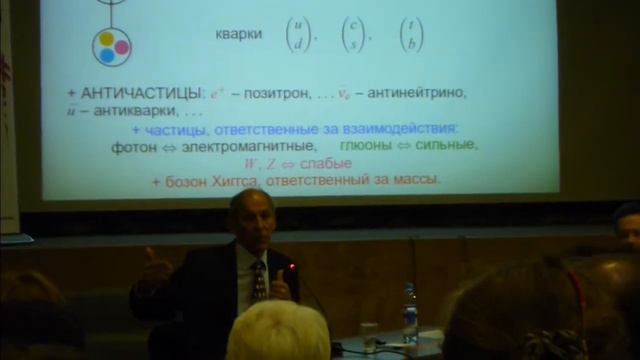 Валерий Рубаков "Загадки Вселенной". Вопрос из зала 23 ноября 2014 смотреть онлайн