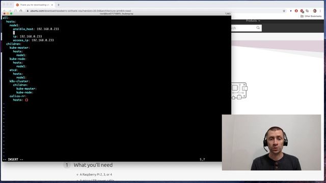 Install kubernetes on raspberry pi 4 (ubuntu 20.4) by kubespray