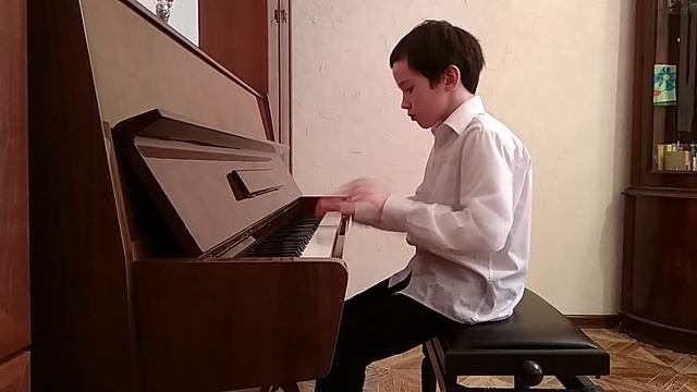Этюд.Бертини.