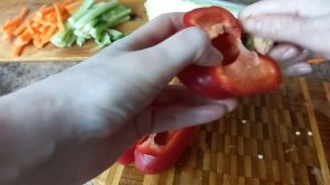 Как приготовить овощные спринг-роллы