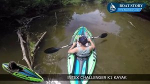 รีวิวเรือคายัค Intex Challenger K1 สำหรับ 1 ที่นั่ง