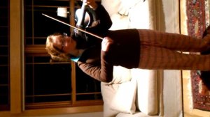 Elizabeth Harman plays Bach on my father's violin
