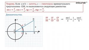 Решение прямоугольных треугольников