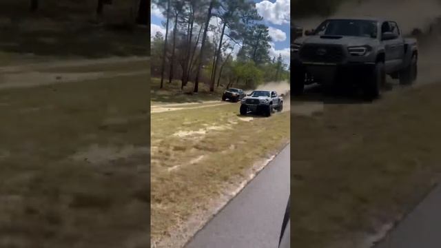 Two Dirtking Long Travel Tacomas On A Daily Drive