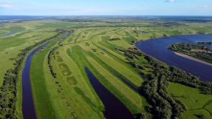 Просторы р. Обь г. Приобье в ХМАО