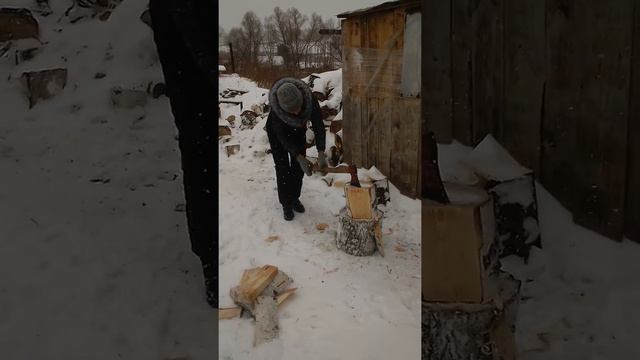 #пинигино#жена#дрова
