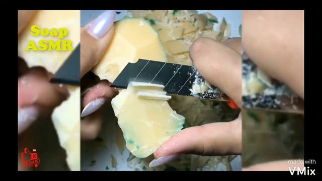 Видио где режут мыло Мне панравилось