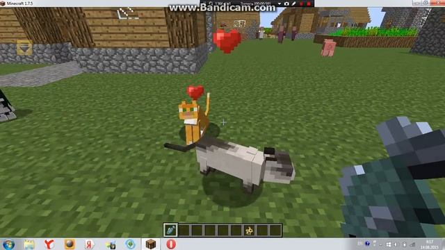 Как сделать кота в Minecraft смотреть онлайн