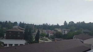 Отель Гранд Афон. Новый Афон. Вид из ресторана отеля великолепный.