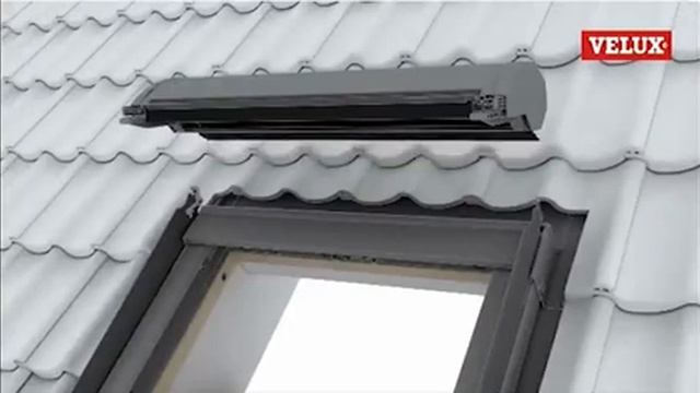 Встановлення ролети з ручним керуванням VELUX SHL смотреть онлайн