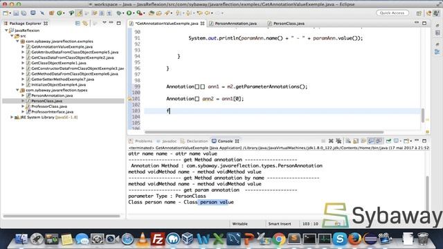 Tutoriel Java Réflexion : 46 - Gestion des annotations partie 8 смотреть онлайн