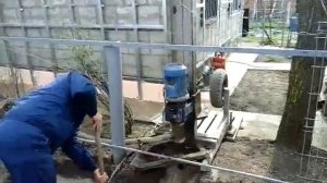 Бурение скважины на воду в труднодоступном месте