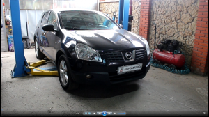 Замена сайлентблоков переднего подрамника на Nissan Qashqai 2,0 4WD Ниссан Кашкай 2009 1часть