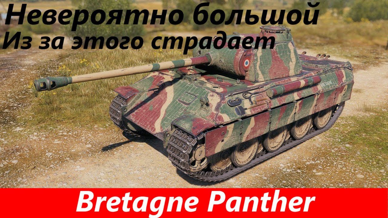 Обзор Bretagne Panther Очередной сувенир | Tanks Blitz