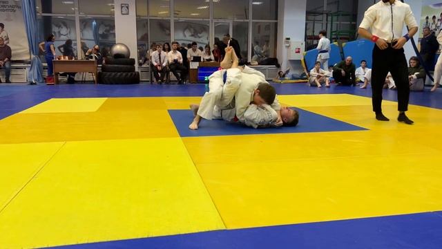 Джиу-Джитсу/Быков Сергей (К) vs Соперник/Первенство Московской области/Nevaza U16/до 60 кг. смотреть онлайн
