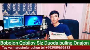 Bobojon Qobilov Siz Duoda Buling Onajon /Kover IhtiyorTuraqulov/Бобожон Кобилов Онажон 2022
