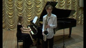 A. Piazzolla La muerte del angel (Tango) sax&piano